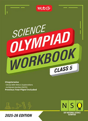 National Science Olympiad (NSO) Workbook for Class 5 by MTG Learning