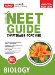 Complete NEET Guide Biology Book For 2025 Exam with 10 Years Chapterwise Questions (PYQs) with Detailed Solutions book by MTG Learning