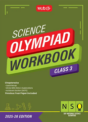 National Science Olympiad (NSO) Workbook for Class 3 by MTG Learning