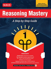 Reasoning Mastery Class 1 Step-by-Step Guide For 2025-26 Exam book by MTG Learning