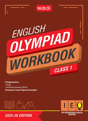 International English Olympiad (IEO) Workbook for Class 1 book by MTG Learning