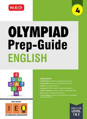 Olympiad Prep-Guide (OPG) Class 4 English (IEO) book by MTG Learning