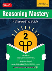 Reasoning Mastery Class 2 Step-by-Step Guide For 2025-26 Exam book by MTG Learning
