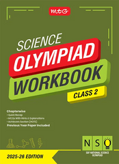 National Science Olympiad (NSO) Workbook for Class 2 by MTG Learning