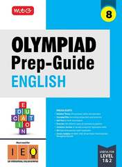 Olympiad Prep-Guide (OPG) Class 8 English (IEO) book by MTG Learning
