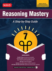 Reasoning Mastery Class 7 Step-by-Step Guide For 2025-26 Exam book by MTG Learning