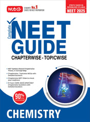 Complete NEET Guide Chemistry Book For 2025 Exam with 10 Years Chapterwise Questions (PYQs) with Detailed Solutions book by MTG Learning