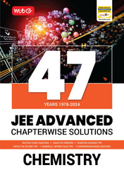 47 Years JEE Advanced (1978-2023) PYQ For 2025 Exam Chemistry book by MTG Learning