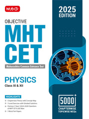 Objective MHT CET Physics Book for Engineering and Pharmacy Entrance Exam 2025 by MTG Learning