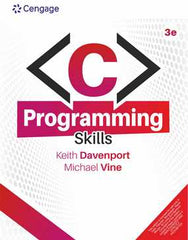 C Programming Skills Book by Cengage