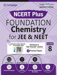 NCERT Plus Foundation Class 8 Chemistry for JEE and NEET book by Cengage