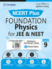 NCERT Plus Foundation Class 9 Physics for JEE and NEET book by Cengage