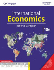 International Economics with MindTap (18E) Book by Cengage
