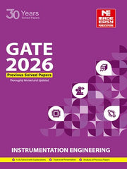 GATE 2026: Instrumentation Engineering Previous Year Solved Papers book by Made Easy