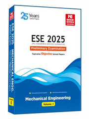 ESE 2025: Preliminary Exam: Mechanical Engineering Objective Solved Paper Vol-1 book by Made Easy