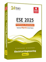 ESE 2025: Preliminary Exam: Electrical Engineering Objective Solved Paper Vol-2 book by Made Easy