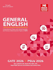 General English book for GATE and PSUs: 2026 by Made Easy