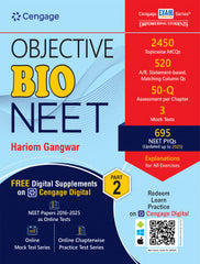 Cengage Objective Bio NEET (Part 2) book by Hariom Gangwar