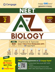 NEET A to Z Biology (Part 2) book by Cengage