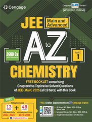 JEE (Main and Advanced) A to Z Chemistry (Part 1) book by Cengage