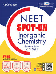 Cengage NEET Spot-on Inorganic Chemistry book by Seema Saini, K S Saini
