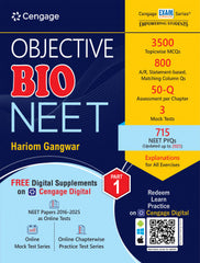 Cengage Objective Bio NEET (Part 1) book by Hariom Gangwar