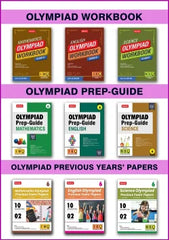 IMO-NSO-IEO Class-6 Olympiad Workbook, Prep-Guide and Previous Years Papers (PYQs) For 2025-26 Exam (Set of 9 Books) by MTG Learning