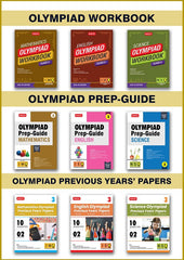 IMO-NSO-IEO Class-3 Olympiad Workbook, Prep-Guide and Previous Years Papers (PYQs) For 2025-26 Exam (Set of 9 Books) by MTG Learning