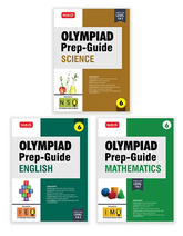 Olympiad Prep-Guide Class-6 Mathematics, Science and English (Set of 3 Books) by MTG Learning