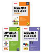 Olympiad Prep-Guide Class-4 Mathematics, Science and English (Set of 3 Books) by MTG Learning