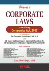 Bharat's Corporate Laws containing Companies Act, 2013 (Pocket Edition)