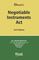 Bharat’s Negotiable Instruments Act by Dr. Jyoti Rattan