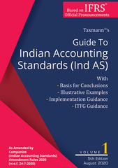 Guide To Indian Accounting Standards (Ind AS) book by Taxmann