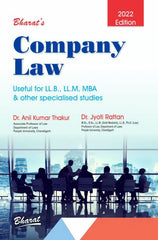Bharats Company Law Book for LLB, LLM, MBA & Other Specialised Studies by Dr Jyoti Rattan