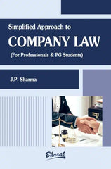 Simplified Approach to Company Law Book by JP Sharma