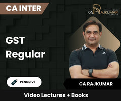 CA Inter GST Regular Video Lectures by CA Rajkumar (Pendrive)