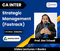 CA Inter Strategic Management (Fastrack) Video Lectures by Prof. Om Trivedi (Google Drive, 1.5 Views, 12 Months)
