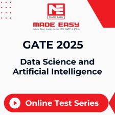 GATE 2025 Data Science and Artificial Intelligence Online Test Series