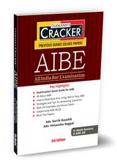AIBE (All India Bar Examination) CRACKER - Book By Taxmann