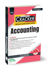 Taxmann Cracker - Accounting Book for CA Foundation by S.K. Agrawal, Manmeet Kaur