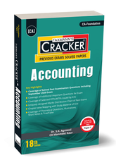 Taxmann's CA Foundation Accounting (Accounts) Cracker - Book by S.K. Agrawal, Manmeet Kaur