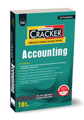 Taxmann's CA Foundation Paper 1 to 4 Combo (Accounts, Law, Maths, LR & Stats, and Economics) Cracker - Books By S.K. Agrawal, Manmeet Kaur, Kailash Thakur, Ritu Gupta