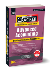 Taxmann's CA Inter Advanced Accounting (Advanced Accounts) Cracker - Book By Parveen Sharma, Kapileshwar Bhalla, CA Sunil Amlani