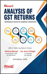 Bharat’s Analysis of GST Returns book by Ashima Bansal, CA Arjun Chajjer