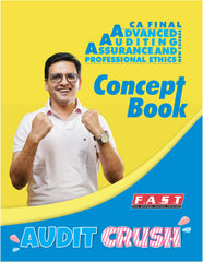 CA Final Audit Concept Book (Audit Crush) by CA Sarthak Jain