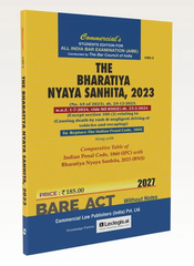 Commercial's The Bharatiya Nyaya Sanhita, 2023 (Bare Act - Without Notes) - Book