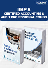 IIBF's Certified Accounting & Audit Professional Combo – Bankers' Handbook on Accounting and Bankers' Handbook on Auditing Set of 2 Books by Indian Institute of Banking & Finance