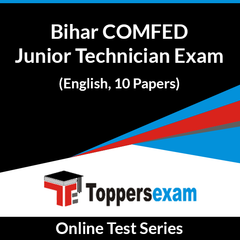 Bihar COMFED Junior Technician Exam Online Test Series (English, 10 Papers)