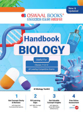 Handbook of Class 11 & 12 - Biology for NEET & All Medical Entrance Exams By Oswaal Books