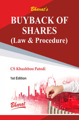 Bharat’s BUY-BACK OF SHARES (Law & Procedure) by CS Khushboo Patodi